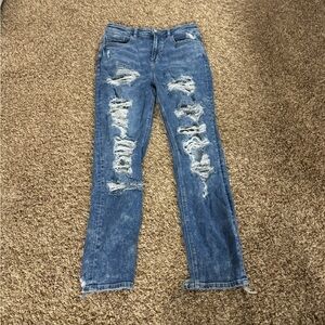 American Eagle Outfitters Blue Straight Leg Jeans
